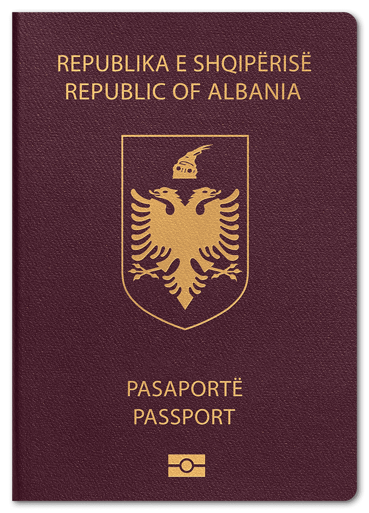 passport of Albania