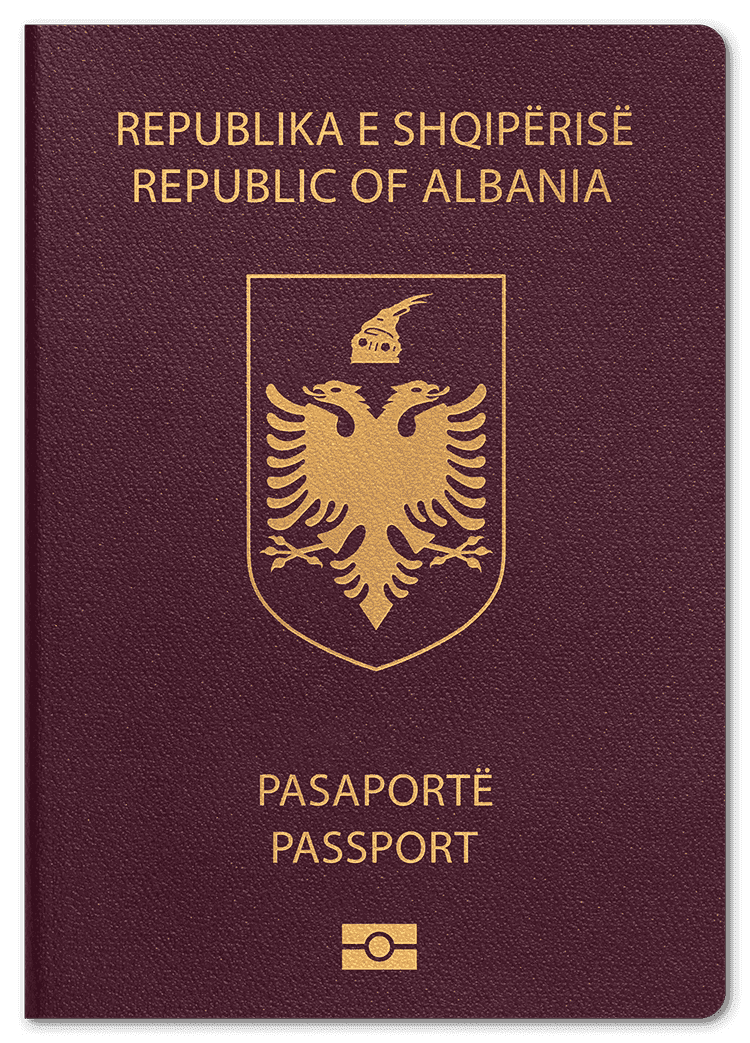 passport of Albania