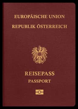 passport of Austria