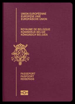 passport of Belgium
