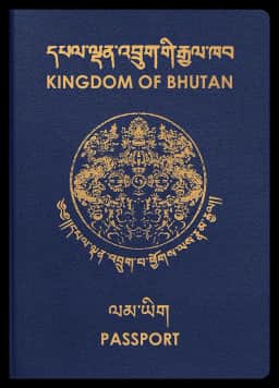 passport of Bhutan