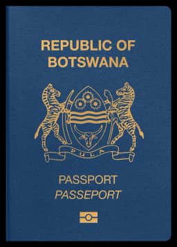 passport of Botswana