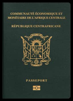 passport of Central African Republic
