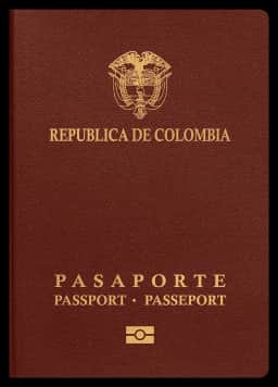 passport of Colombia