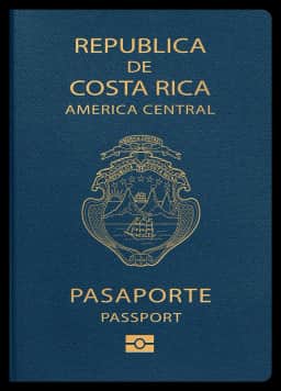 passport of Costa Rica