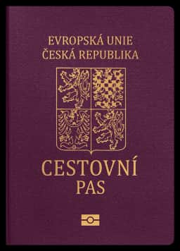 passport of Czechia