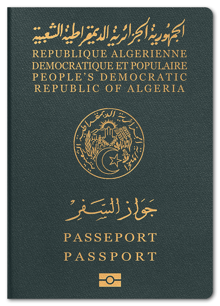 passport of Algeria