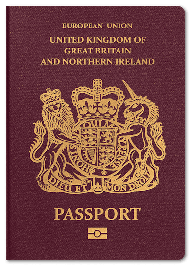 passport of United Kingdom