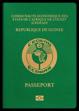 passport of Guinea