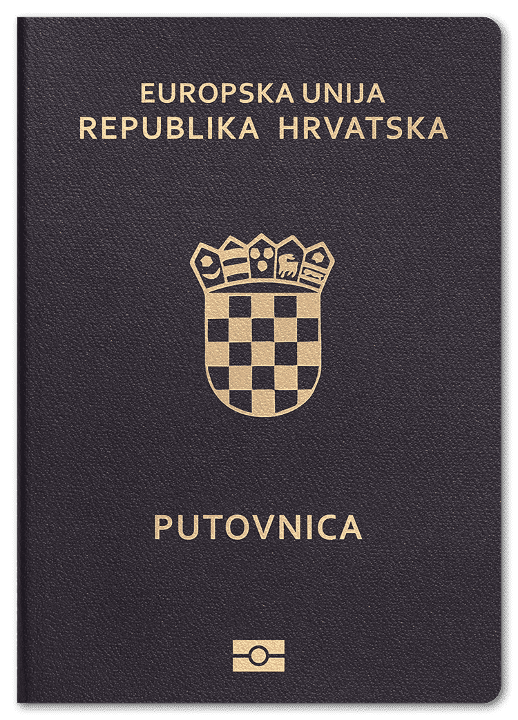 passport of Croatia