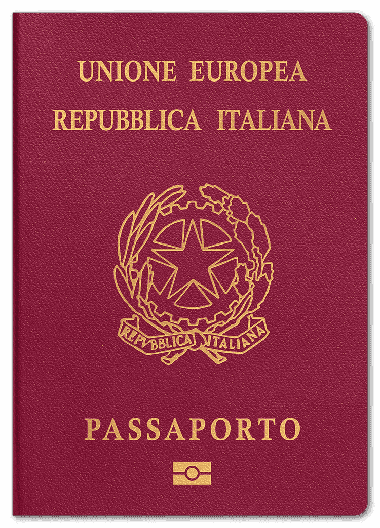 passport of Italy