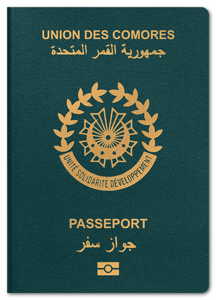 passport of Comoros