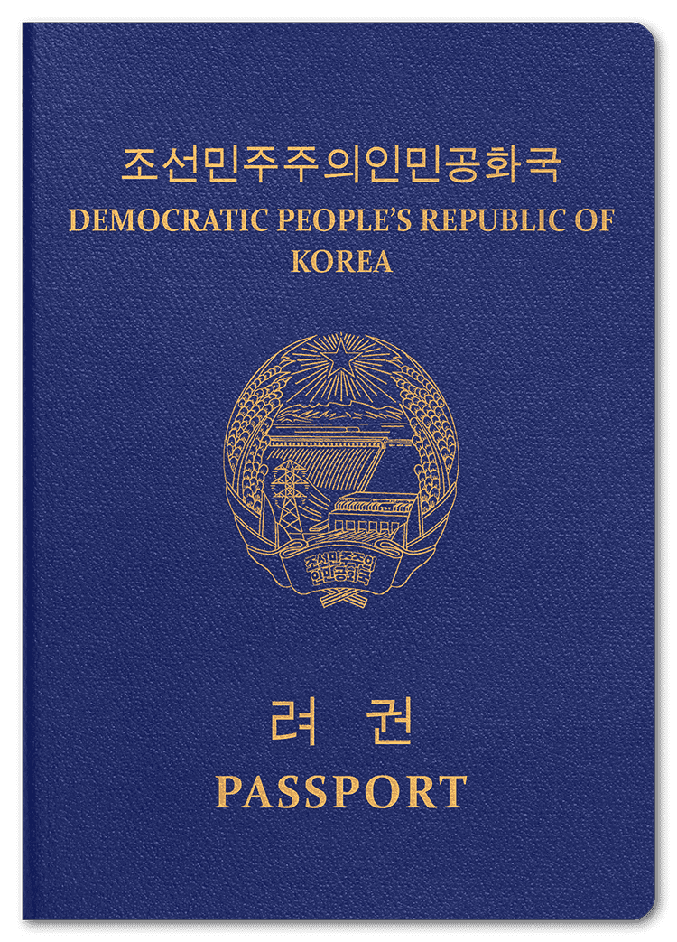 passport of North Korea