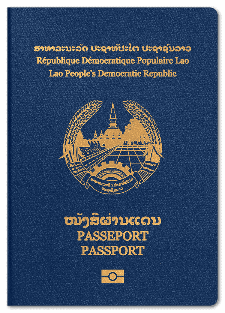 passport of Laos