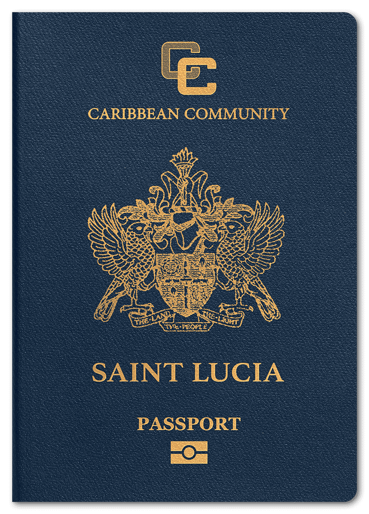 passport of St Lucia