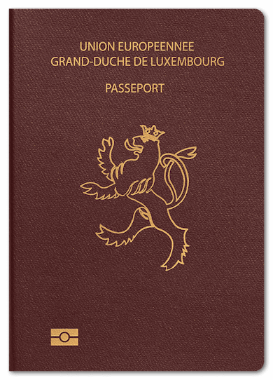 passport of Luxembourg