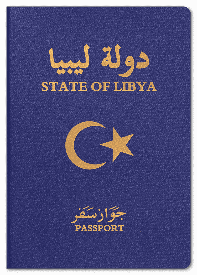 passport of Libya