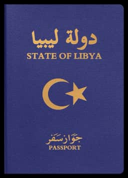 passport of Libya