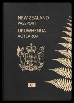 passport of New Zealand