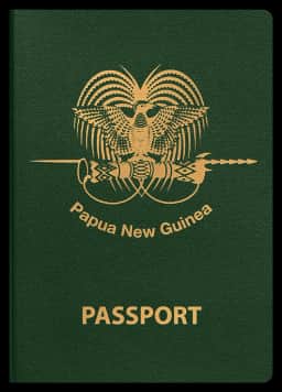 passport of Papua New Guinea