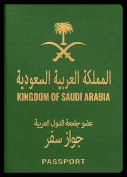 passport of Saudi Arabia