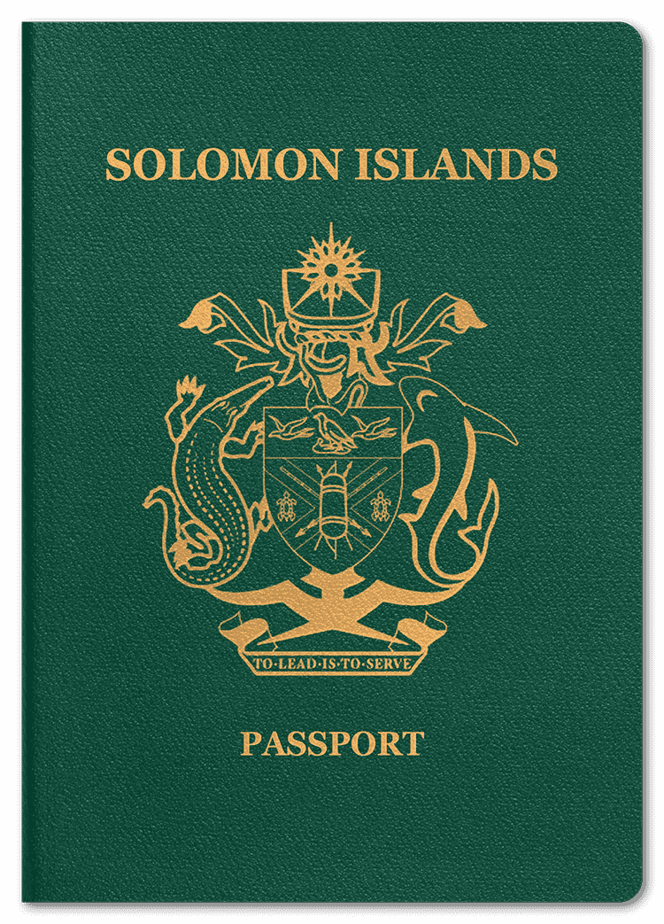 passport of Solomon Islands