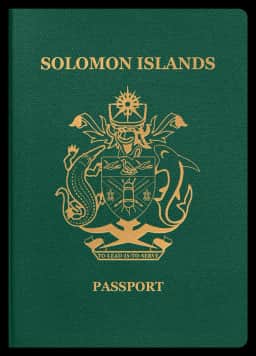passport of Solomon Islands