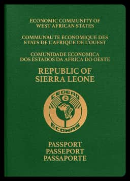 passport of Sierra Leone