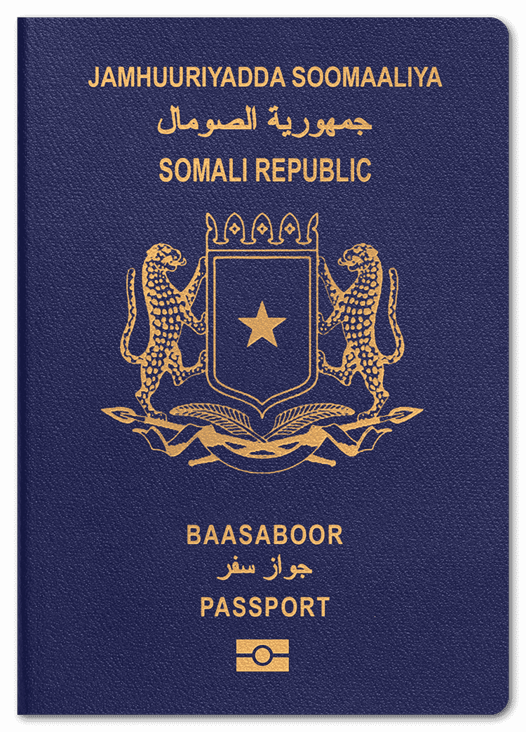 passport of Somalia