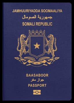 passport of Somalia