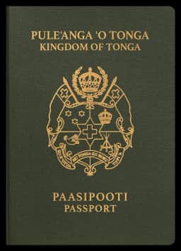 passport of Tonga