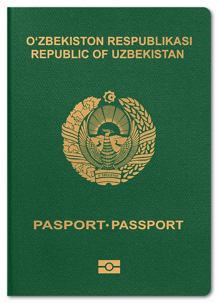 passport of Uzbekistan