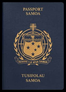 passport of Samoa