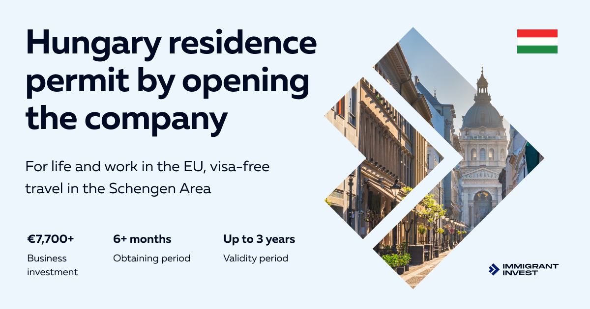 Hungary Business Residence Permit Program !year: Open a Company & Obtain a Hungarian RP