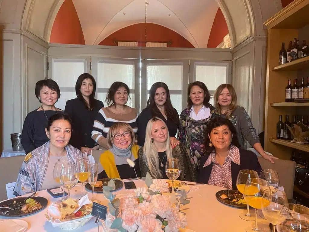 Immigrant Invest invited partners from Kazakhstan to a business lunch at the Villa Dei Fiori restaurant in Almaty