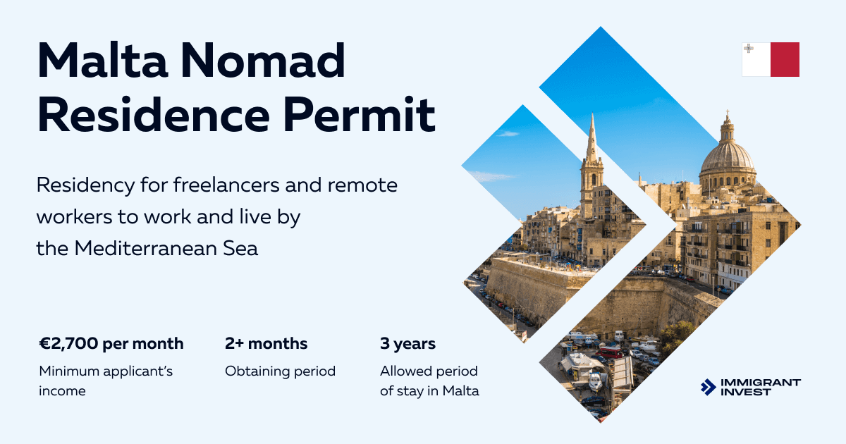 Malta Digital Nomad Visa in !year: Apply for Residence for Remote Workers in Malta