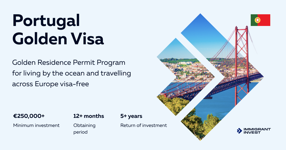 Portugal Golden Visa: Residence Program by Investment in !year