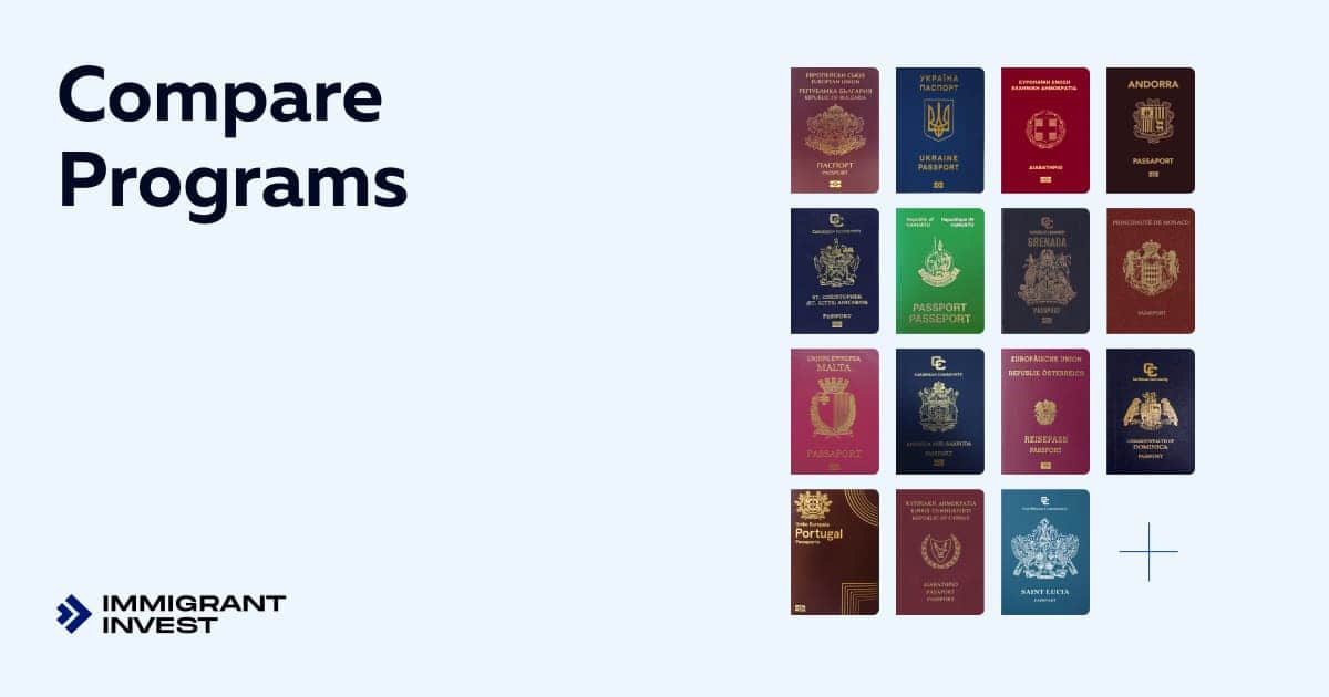 Comparison of citizenship by investment programs