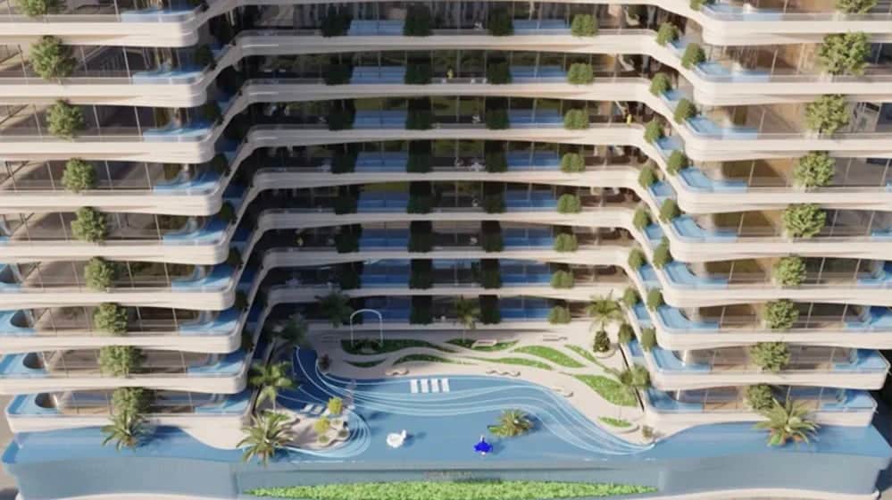 Apartments with private pool in the center of Dubai 1