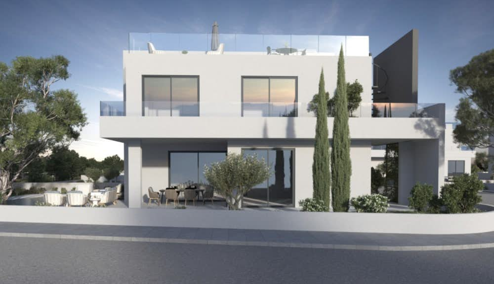 Modern villas not far from sea 1