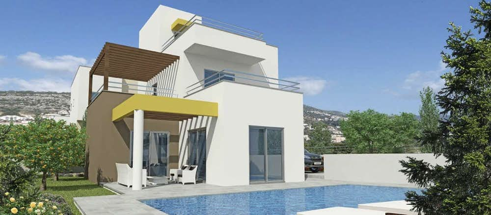 Modern villa with Mediterranean sea view 1