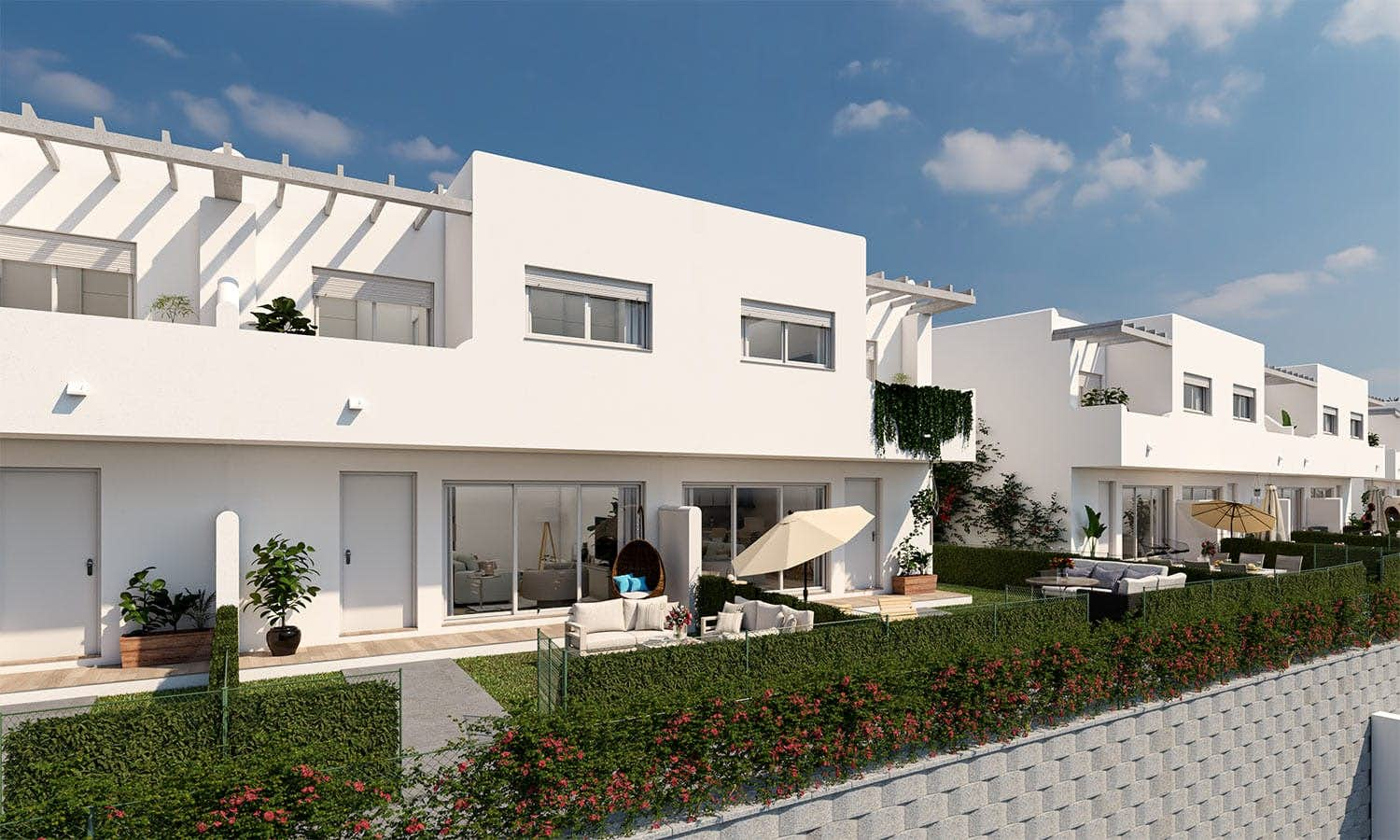 Modern townhouses with 3 bedrooms, Marbella 1