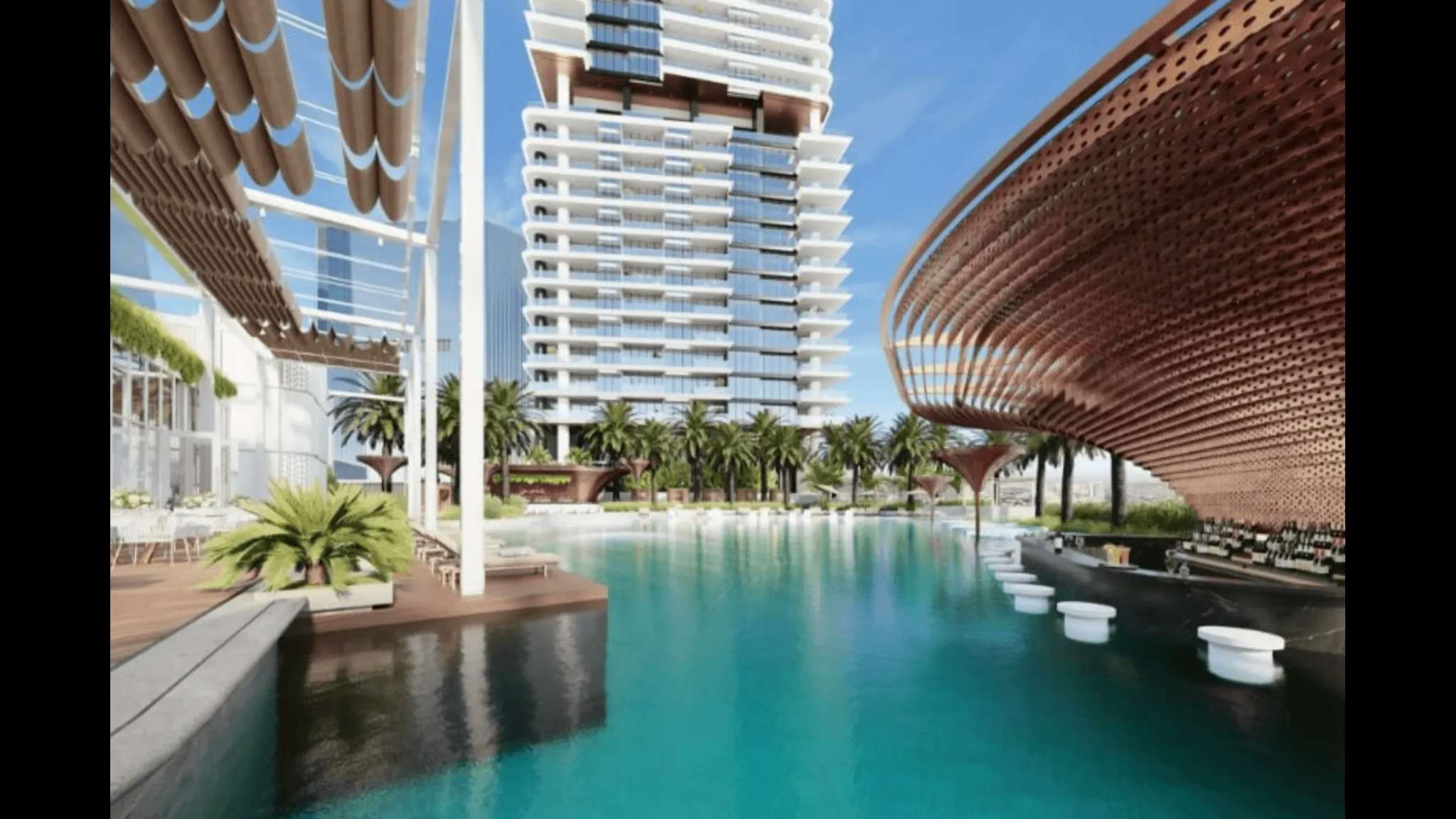 Modern apartments with 2-3 bedrooms, Uptown, Dubai 1