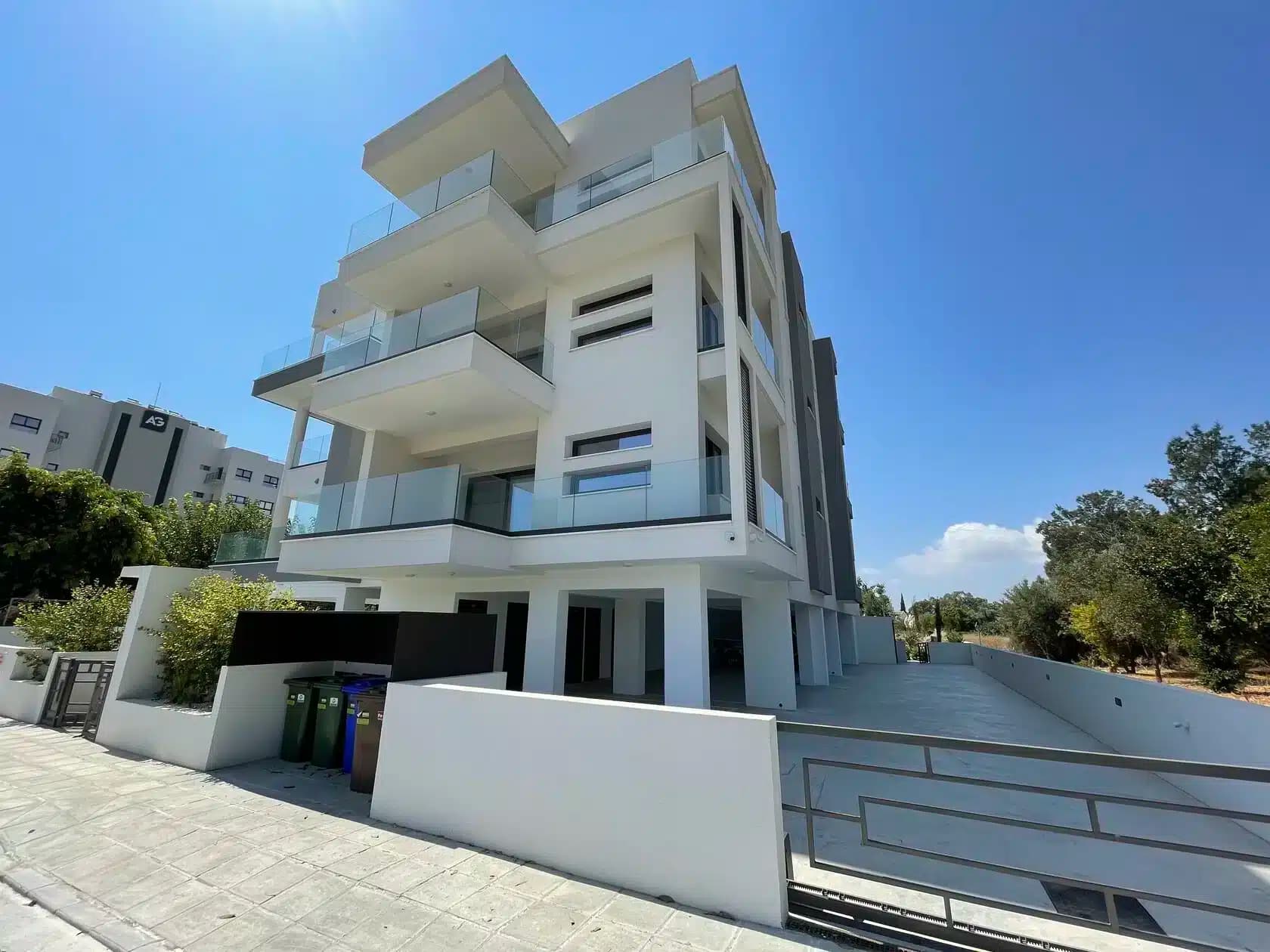 Apartments in a residential complex with a swimming pool near the sea 2