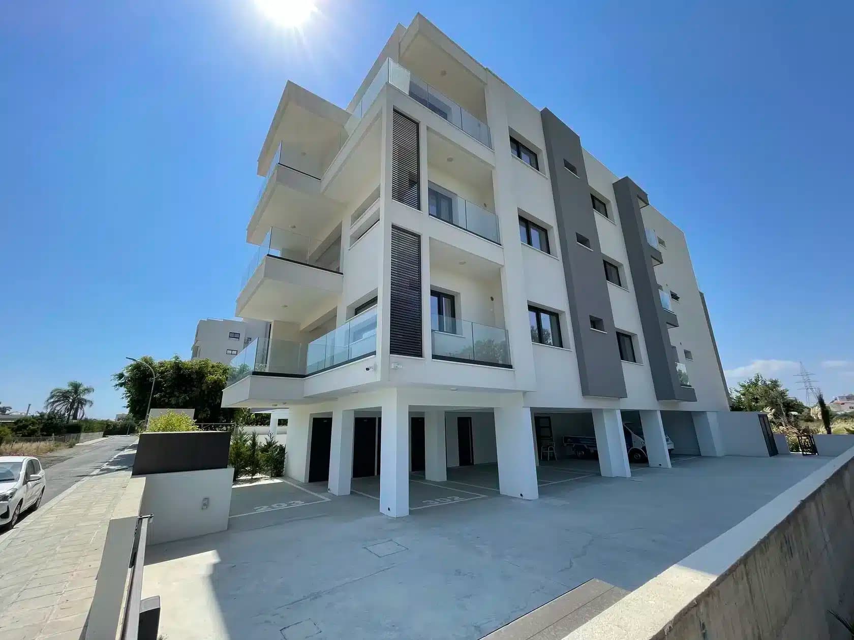 Apartments in a residential complex with a swimming pool near the sea 3