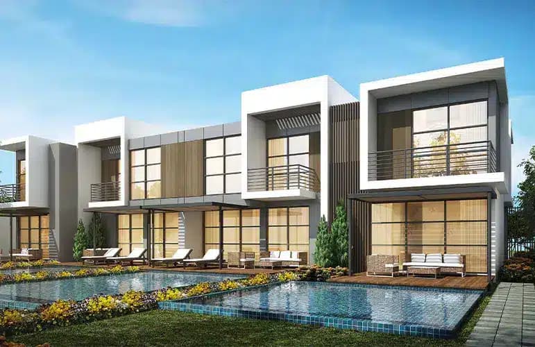 Townhouse in a large-scale residential project with infrastructure 3