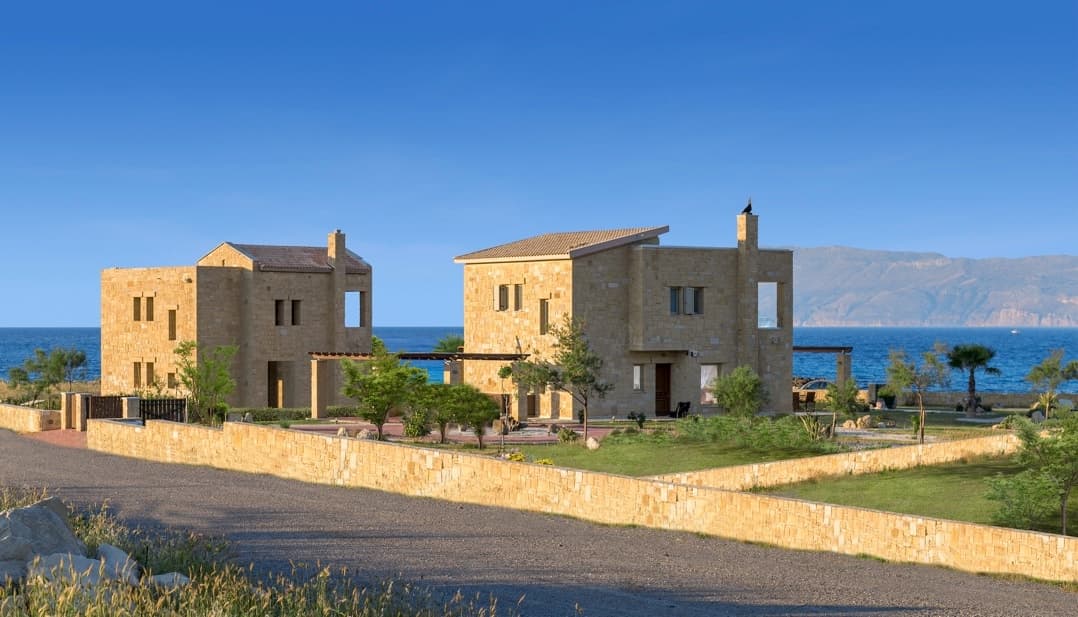 Traditional style villas on the seafront in Crete 5