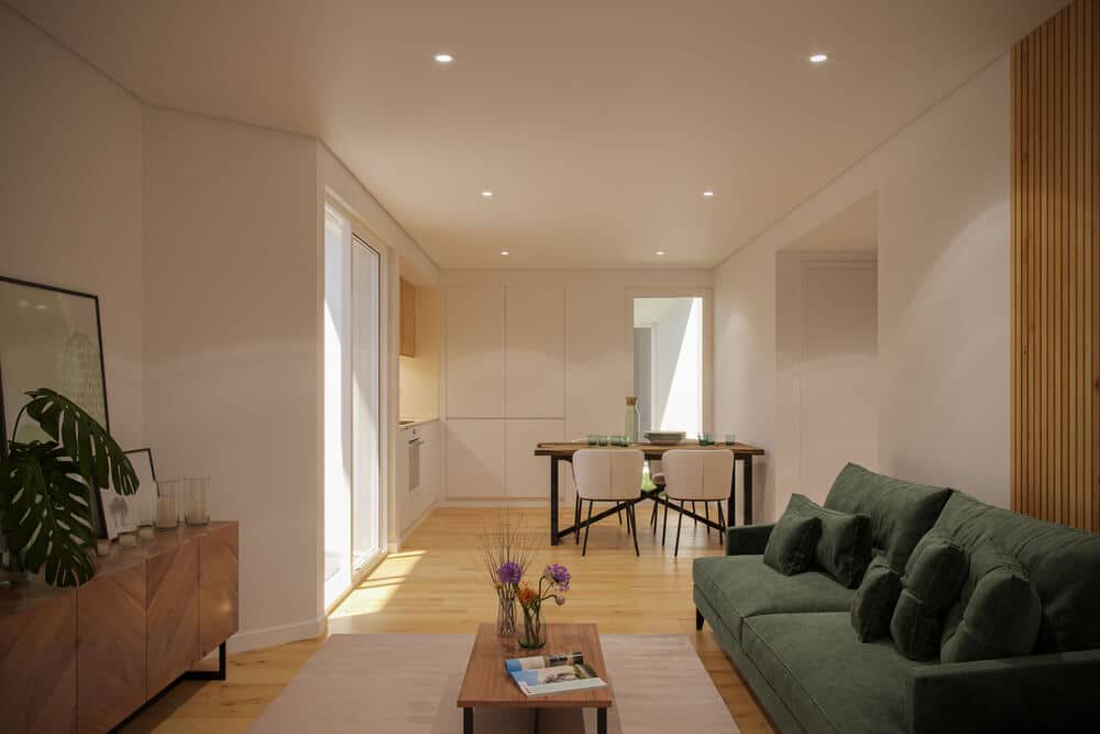 Two-bedroom apartment in a new residential project 9