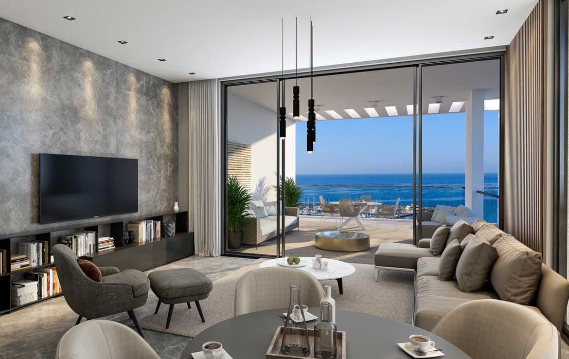 Luxurious apartments in a new residential complex by the sea 17