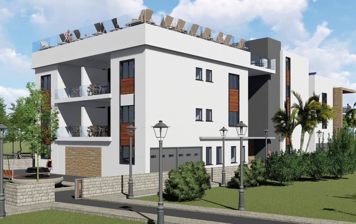 Apartment in a residence with a rooftop pool 4